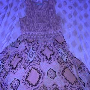 Pink Laced Dress
